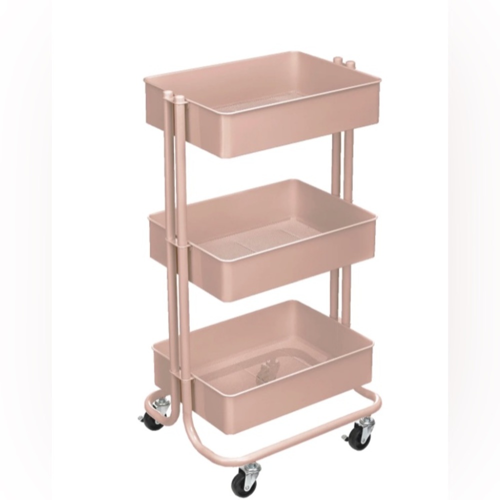 Lexington 3-Tier Rolling Cart by Simply Tidy